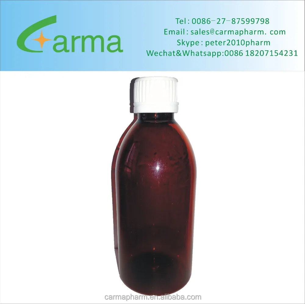 150ml Plastic Medicine Syrup Amber PET Bottle