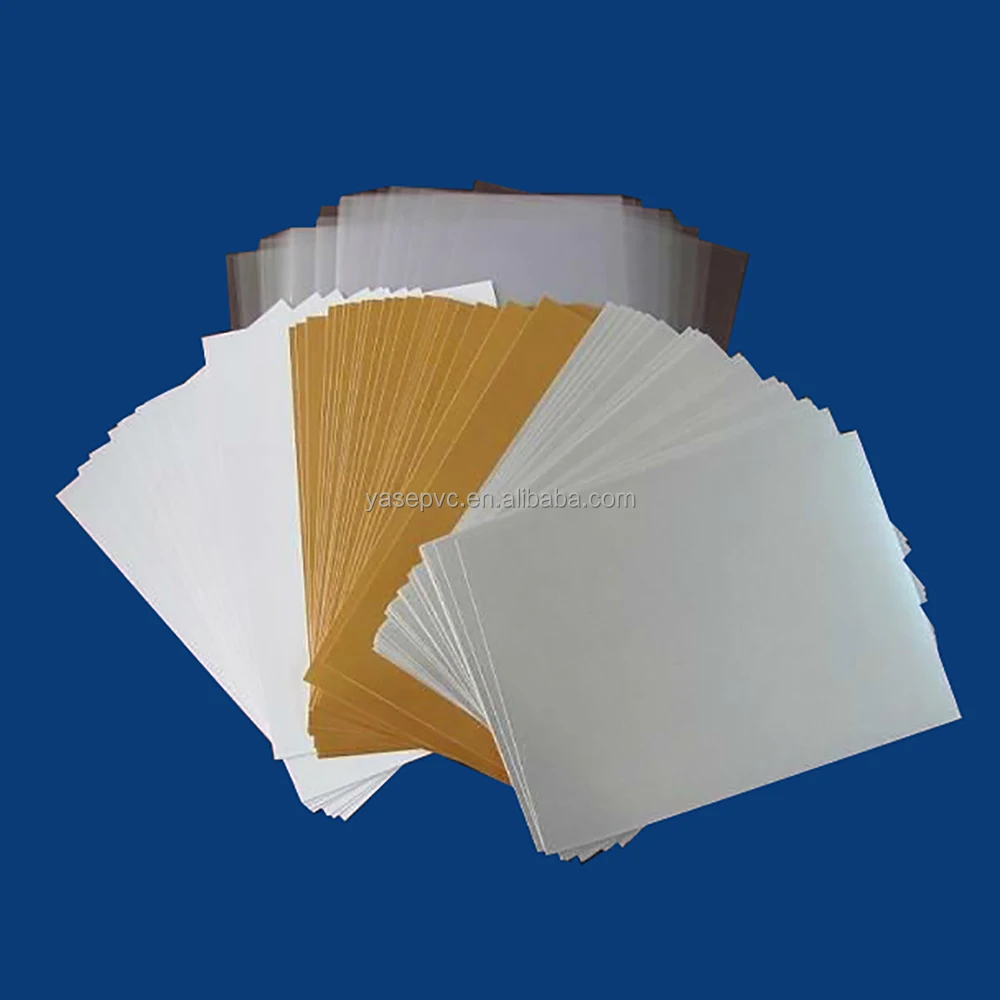  ПВХ лист без рисунка для печати a4 pvc id