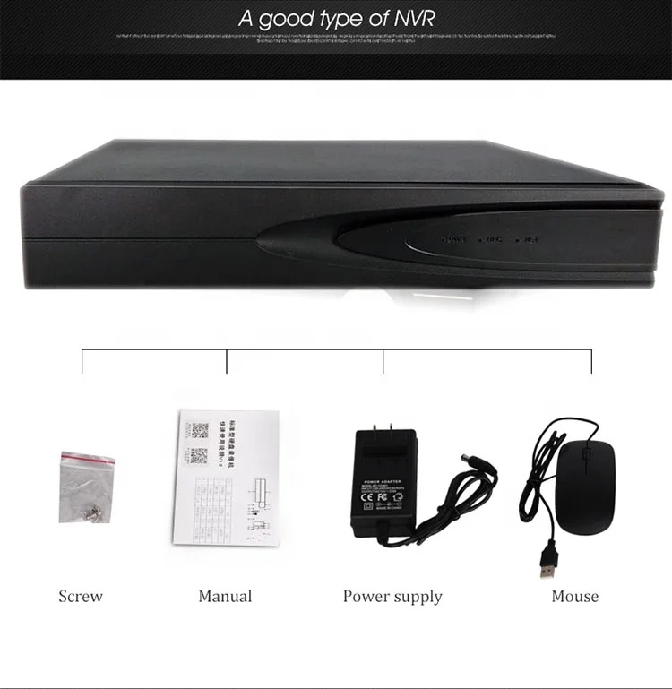  Заводская 4K H.265 32ch CCTV P2P cloud onvif с встроенным plug and play nvr поддержкой