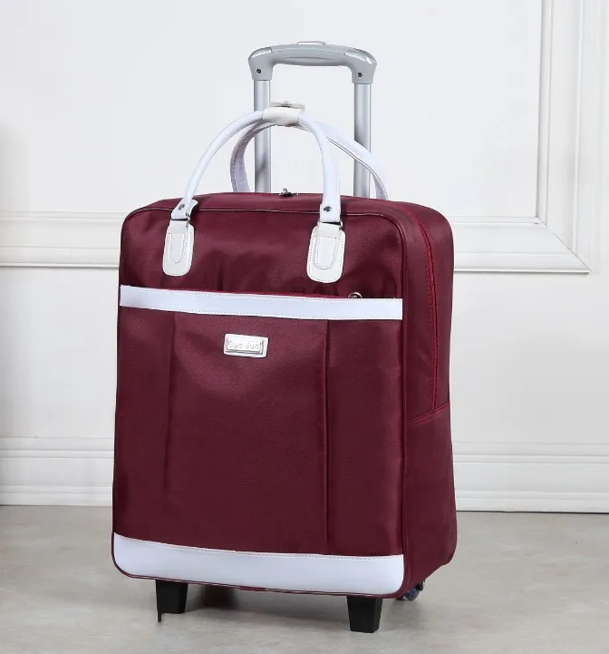  Водонепроницаемая сумка из ткани Оксфорд на заказ Дамская дорожная сумка-тележка