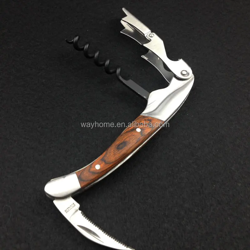 Amazon Hot Seller Wholesale Multi-functional Corkscrew Wine Bottle Opener WO-003