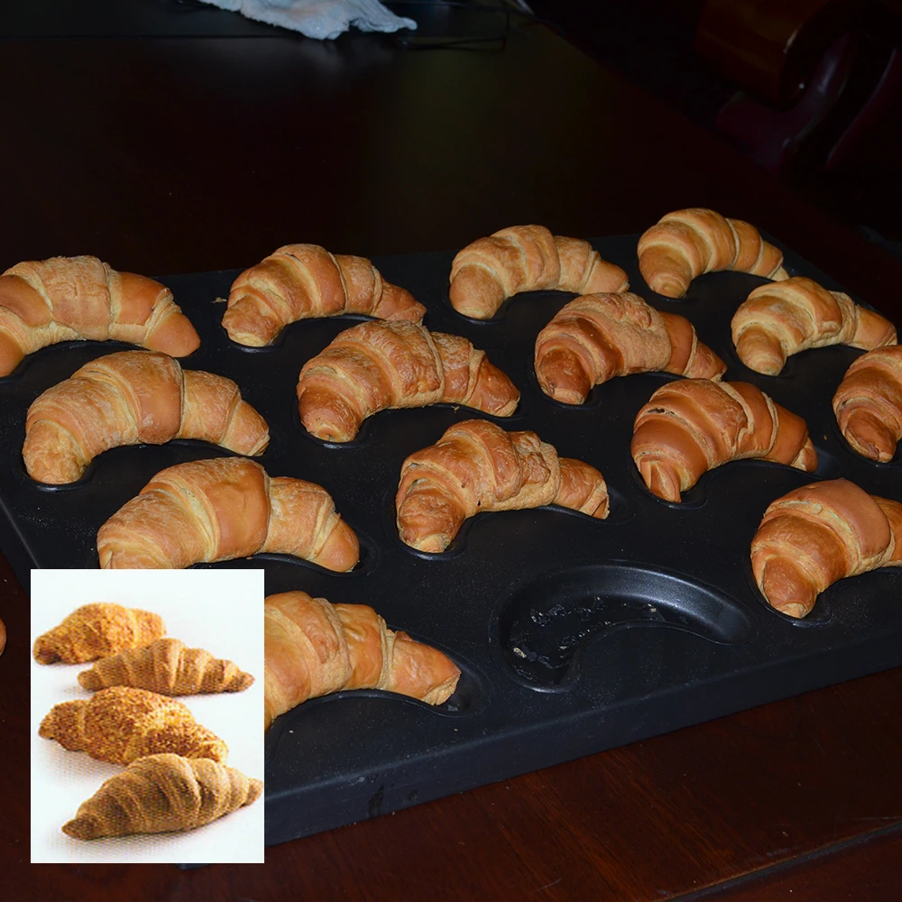 100kgs 200kgs Automatic Croissant Machine Crisp Bread Making Machine