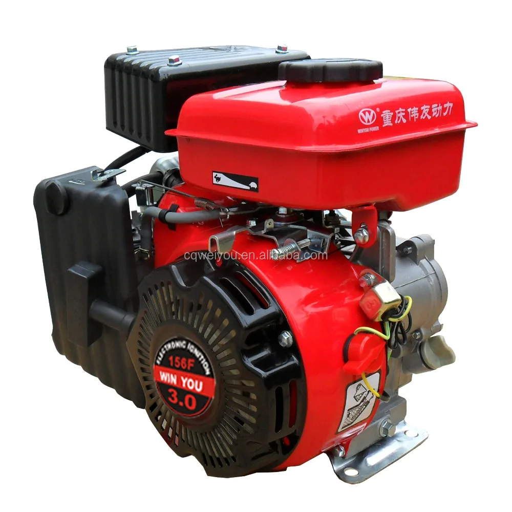 4HP Air Cooled 4 Stroke Kick Start Gasoline Engine 156F