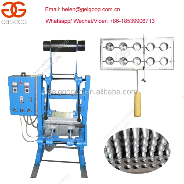 Torch Cone Making Machine|Ox Horn Ice Cream Cone Machine|Wafer Cone Making Machine Price