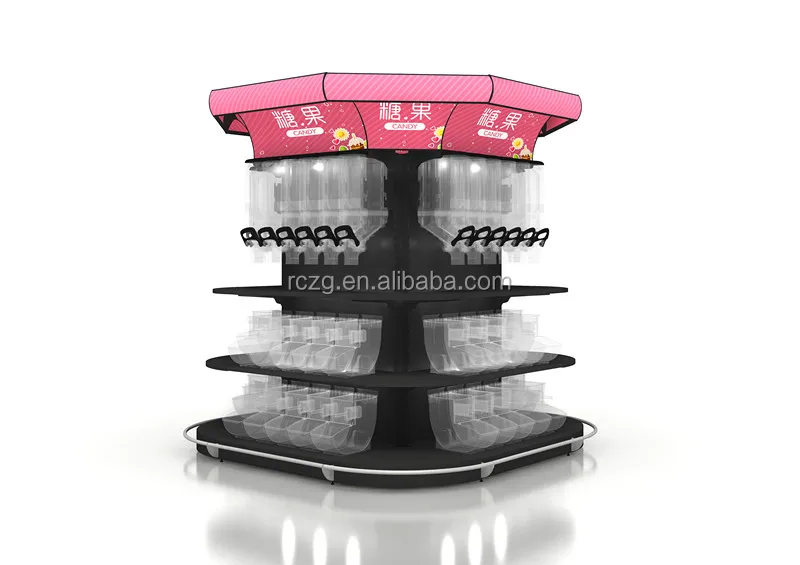 
practical candy display rack, bread display rack for supermarket, potato chip display rack 