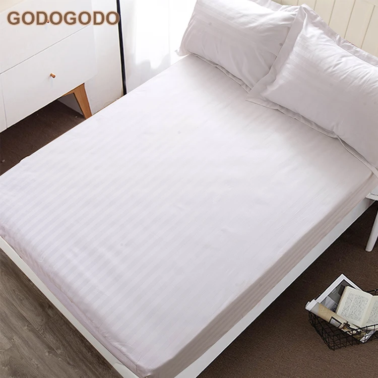 Factory Wholesale Price Qing Size 100% Cotton Satin Strip Cotton earthing bed cover