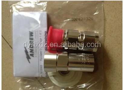 ANDREW 1/2 flex cable  Connector L4TNM-PSA Type N Male Positive for 1/2 in AL4RPV-50, LDF4-50A, HL4RPV-50 cable