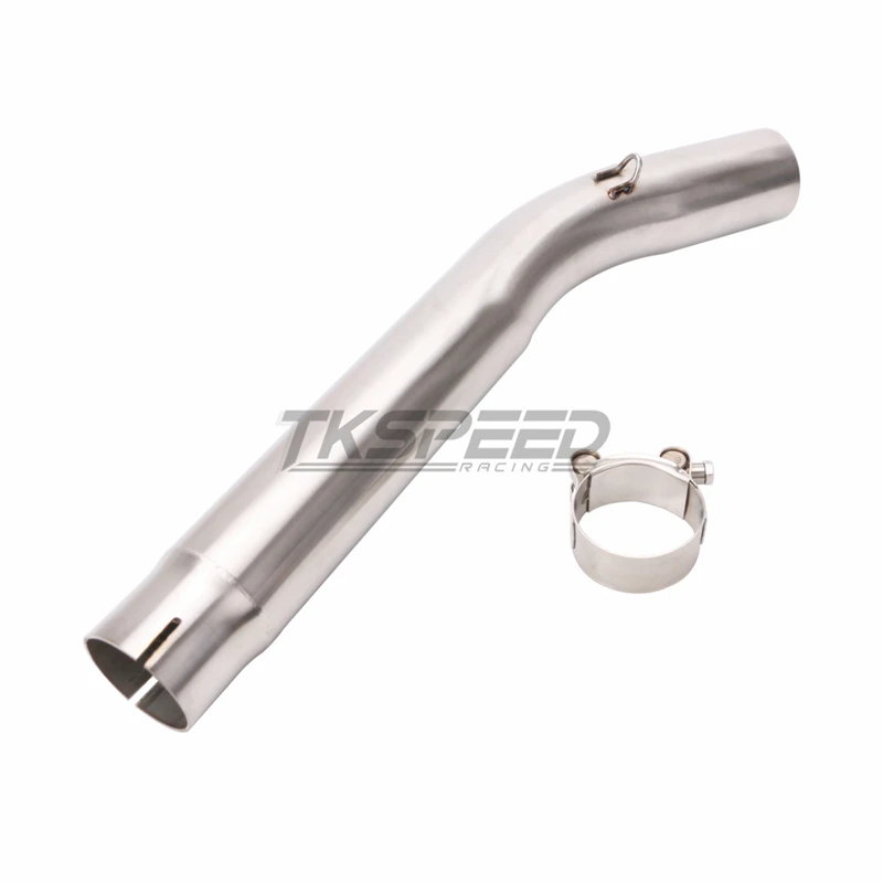 
Motorcycle exhaust header middle link contact pipe For SUZUKI GSXR600/750 K5 