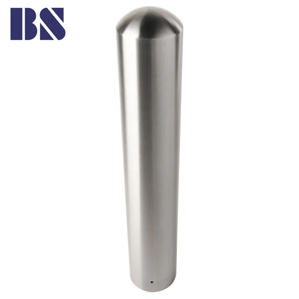 Manual Bollard Stainless Steel Bollard Fixed for Access Control and Roadway Safety