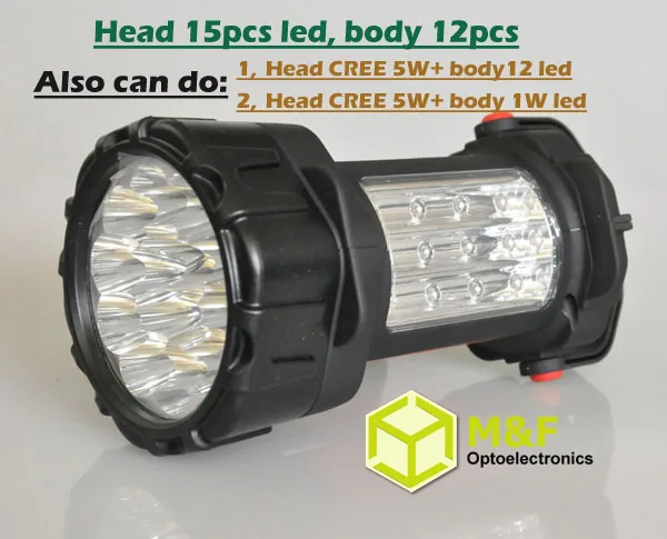 Professional Battery Operated Projector Rotating Mini Portable Handheld Led Searchlight