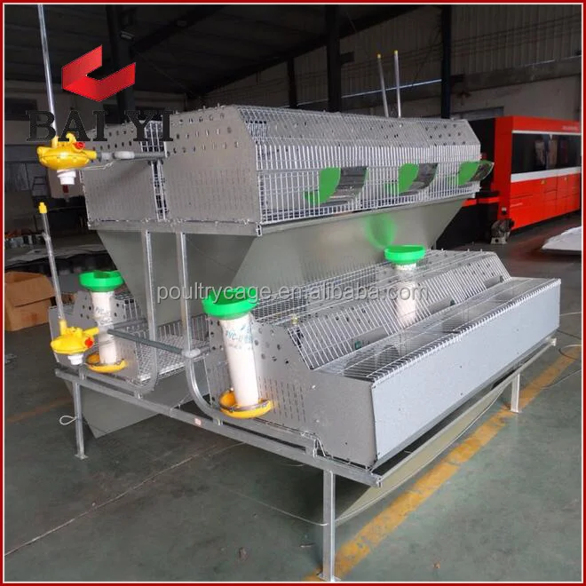 High Quality Rabbit Breeding Cages With Rabbit Drinker For Sale