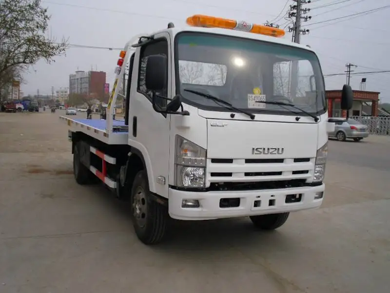 Japan cheap 2Ton/3Ton/4Ton/5Ton 0 degree flatbed road wrecker towing,recovery trucks for sale
