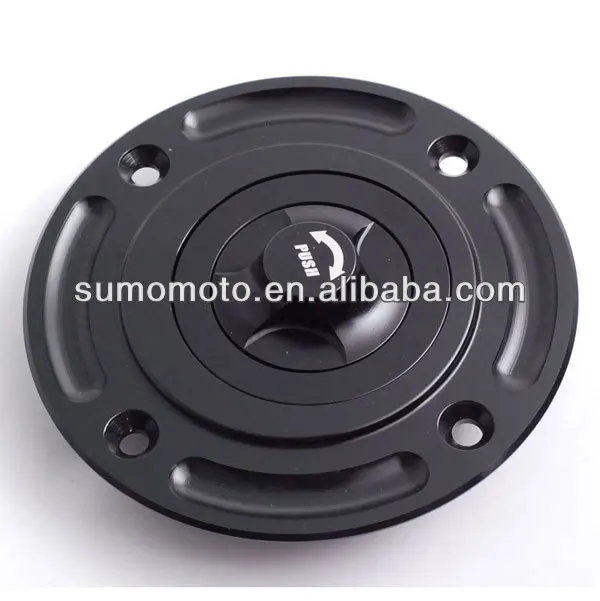 Заготовка топливной газовой крышки, быстроразъемный замок, 4 отверстия для GSXR 1000 750 600