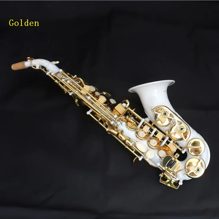 
Factory Supply White Soprano Saxophone For Children 