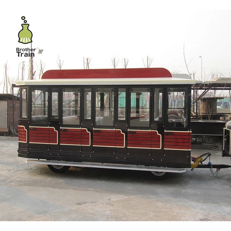 Monorail amusement train railway coaches for sale