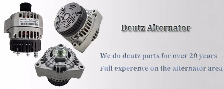 High quality deutz engine parts alternator 01182161