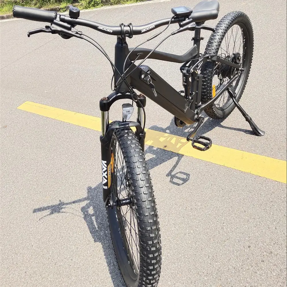
PETRIGO Retail 27.5inch Full suspension Moutain electric bike 36 250w (option: 48v500w) 7 Speed Fat Tire Electric Bicycle 