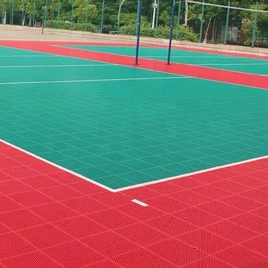 Plastic Indoor & Outdoor Sport Court Floor Tile