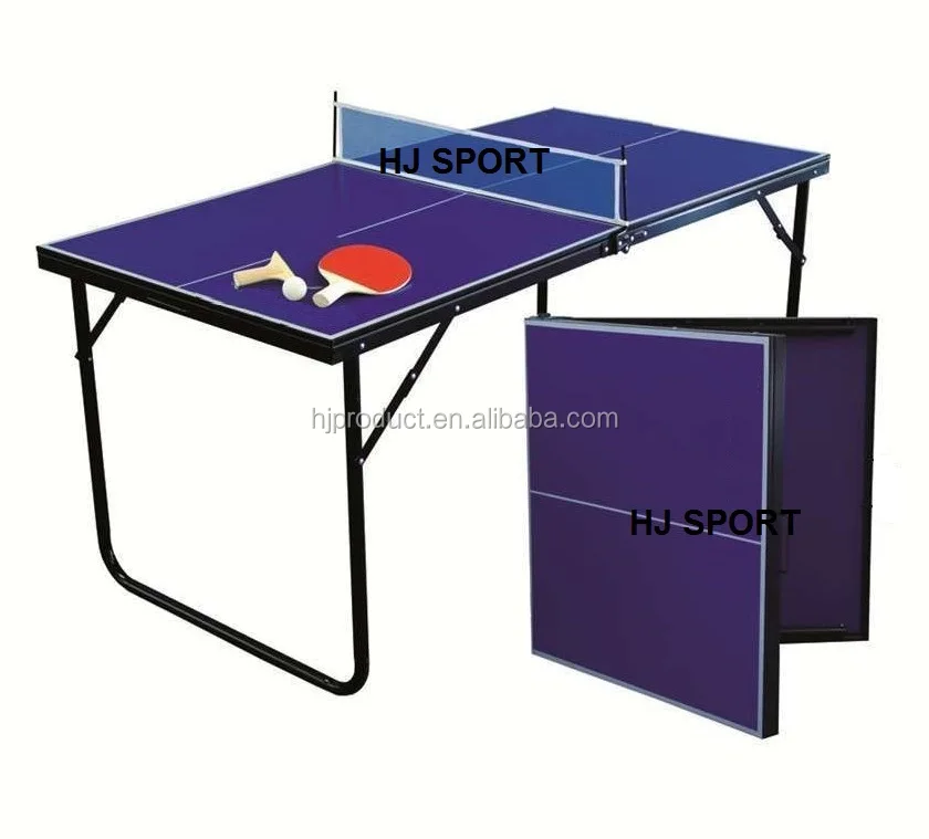 Folding leg small size pingpong table for kids