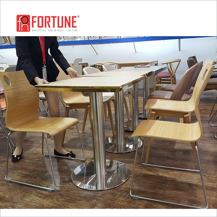 Кантонская ярмарка квадратный стол индия ресторан мебель (FOH-CMY10)