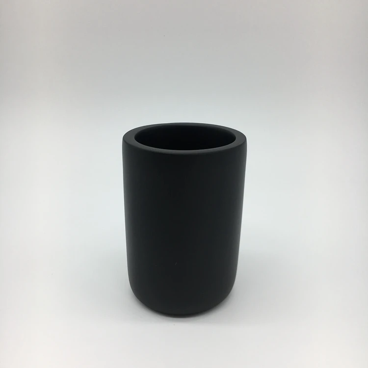 Современные оптовые черные наборы для ванной из смолы, аксессуары для ванной комнаты в отеле