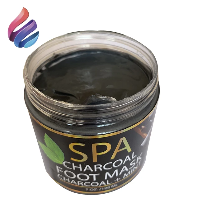 
200 ml Dead Sea Mud Mask in jar Charcoal Foot Mask face & body mask OEM 