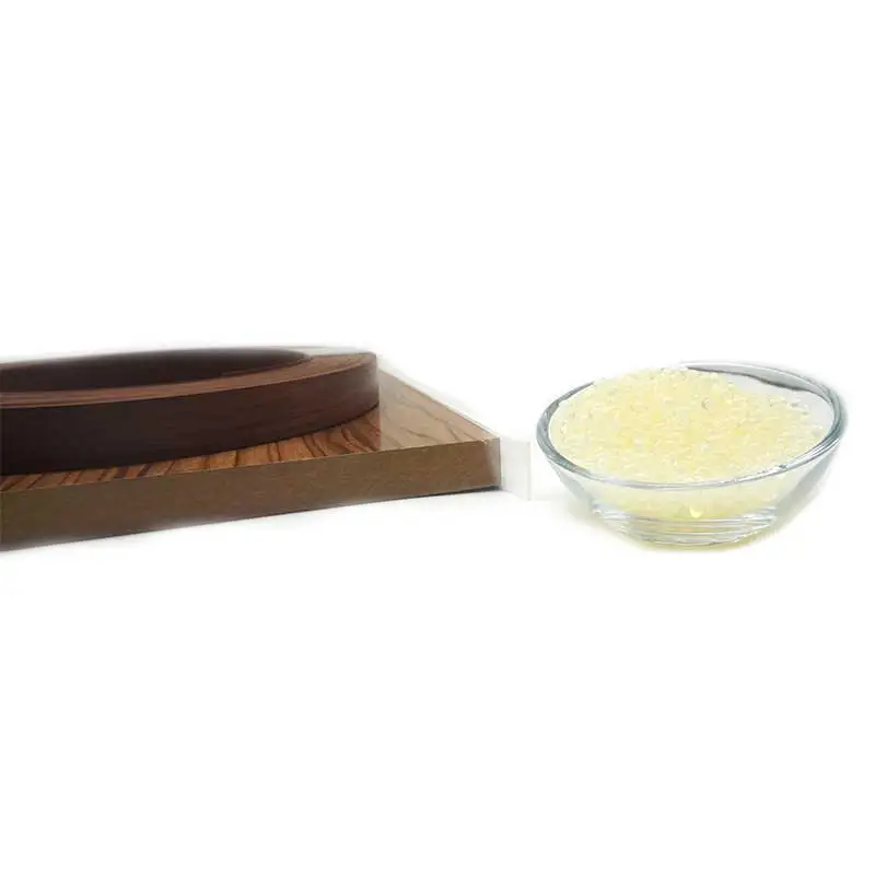 China manufacturer wholesale woodworking  transparent crystal eva resin granules hot melt glue adhesive for edge banding
