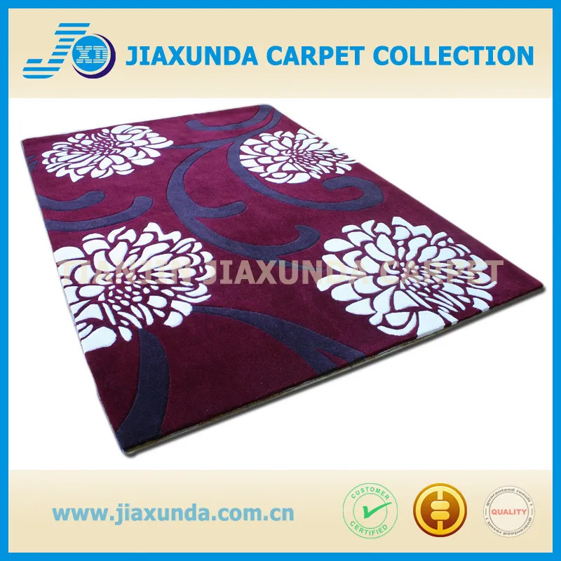 Китайский ручной работы дешевые коммерческий восточный резные шерсть рука хохлатая ковер