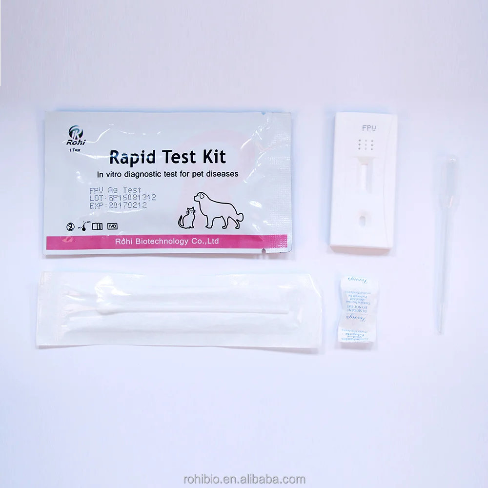 
Feline Leukemia Virus Ag Rapid Test kit for veterinary clinics 
