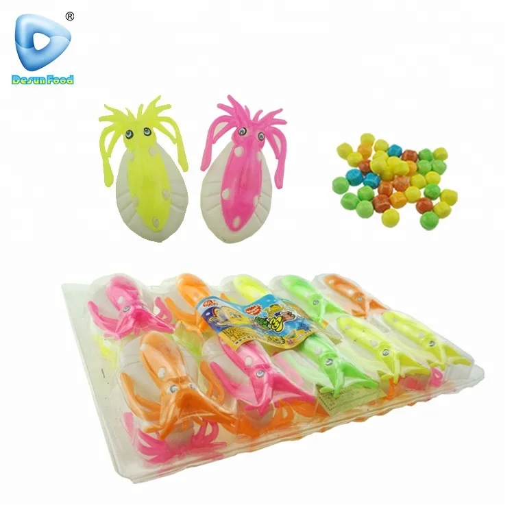 Shantou cheap octopus toy candy factory