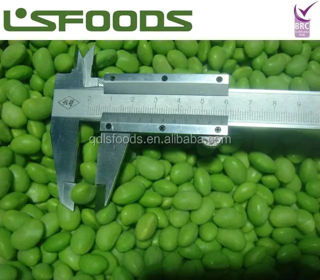 
New Frozen green edamame shelled mukimame Taiwan green Soybean 