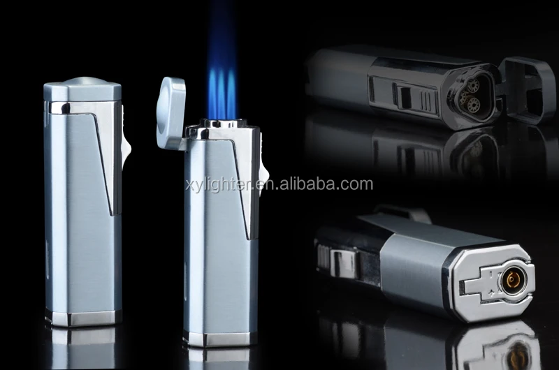 Металлическая Тройная Зажигалка для сигар XY011310