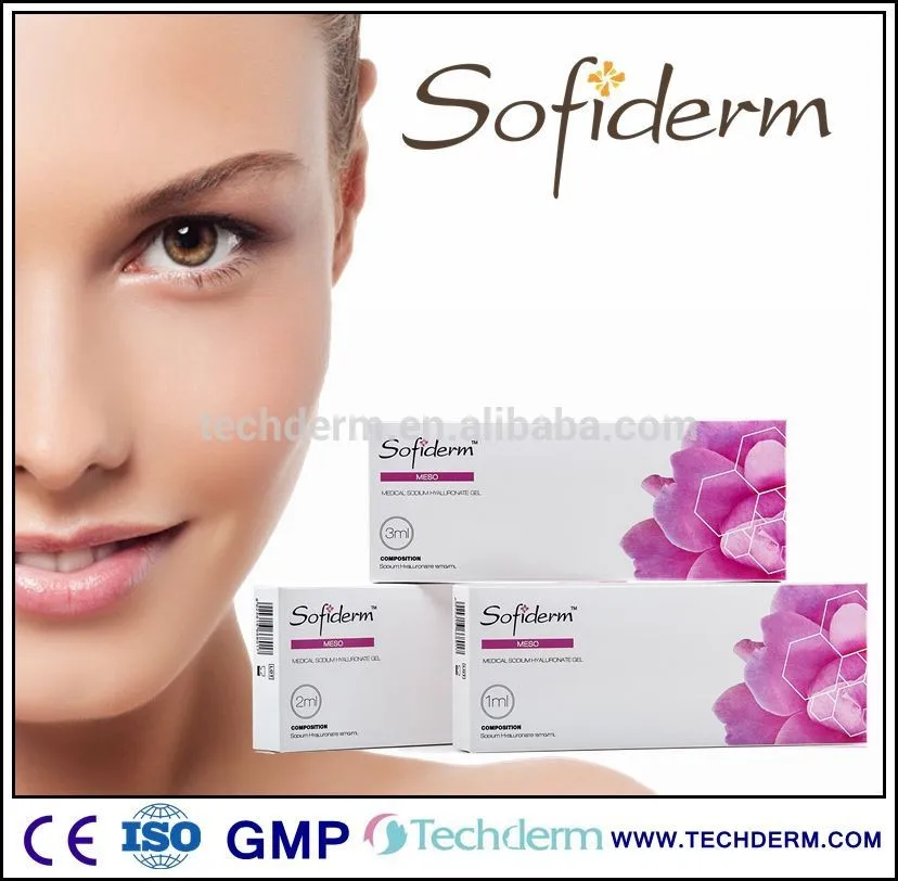 Sofiderm гиалуроновой кислоты кожный наполнитель для укрепляющий кожу