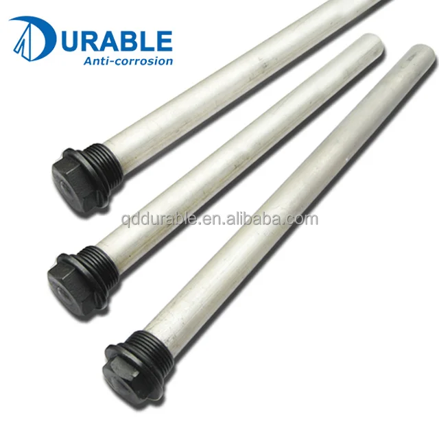Home water heater and water tank sacrificial anode rod magnesium bar