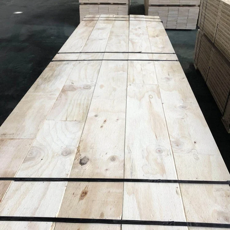 China LVL supplier 2x4 lumber poplar wooden pallet material for packing