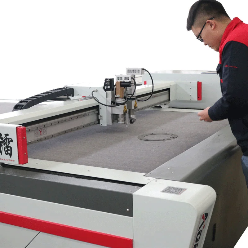 automatic gasket cutting manufacturing and marking machine