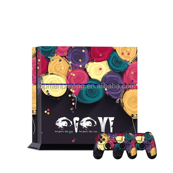 High quality console vinyl skin sticker for ps4 skin for sony playstation 4