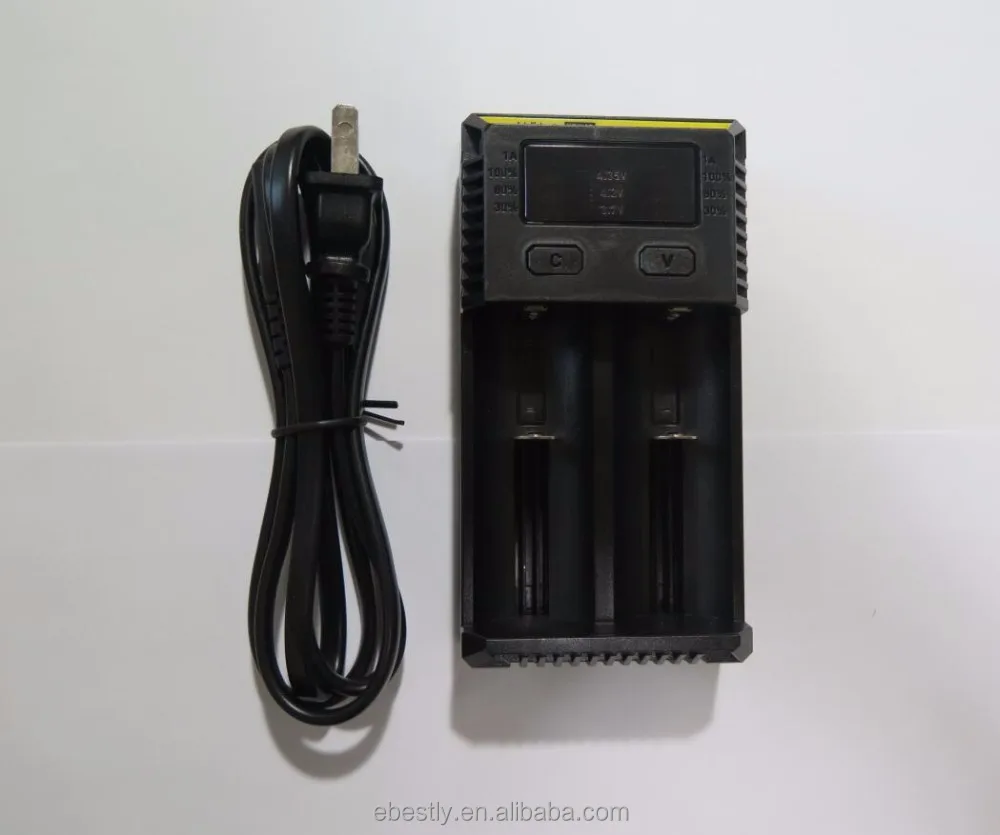 New version Nitecore charger for 16340 10440 AA AAA 14500 18650 26650 Nitecore i2 charger