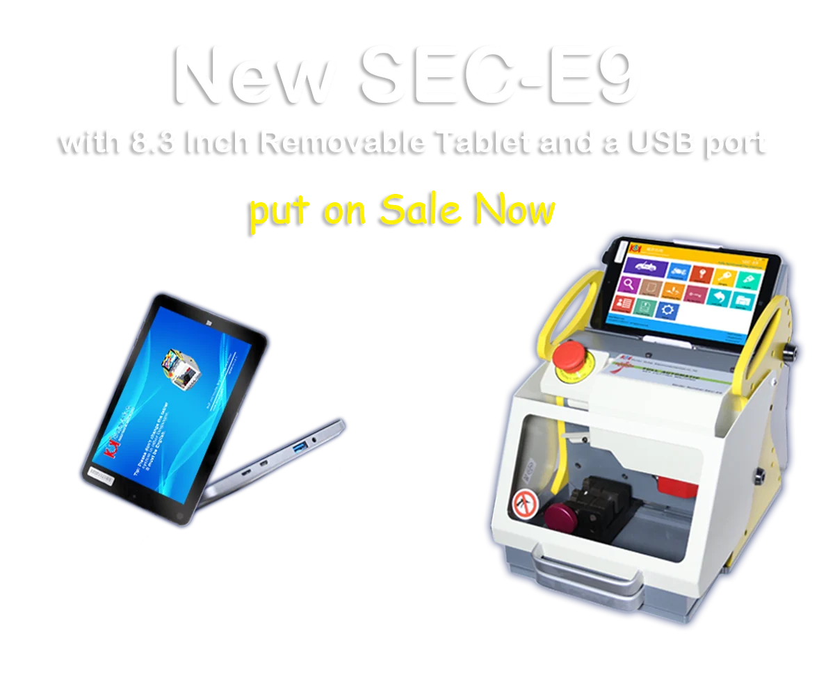 Multi-Function CNC SEC E9 Automatic Key Cutting Machine Duplicate