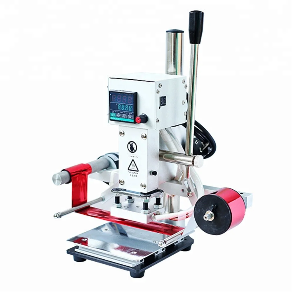 cheap card making with gold paper stamp foil embossing machine