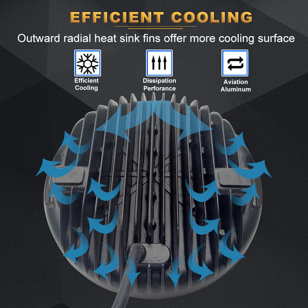 Driving Light Automotive 4x4 Car Front Bumper Led Worklight 185W 24V Round 9 Inch Tractor 12V Led Work Light