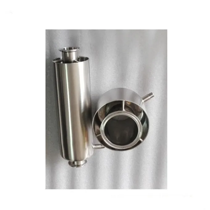 3 inch  diameters 18 inch length stainless steel sanitary tri-clamp ends  jacketed spools