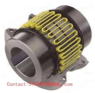 Vertical split cover design standard JSB type flexible grid coupling