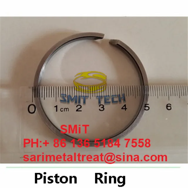 Plunger piston ring for zinc hot chamber die casting machine 50  45