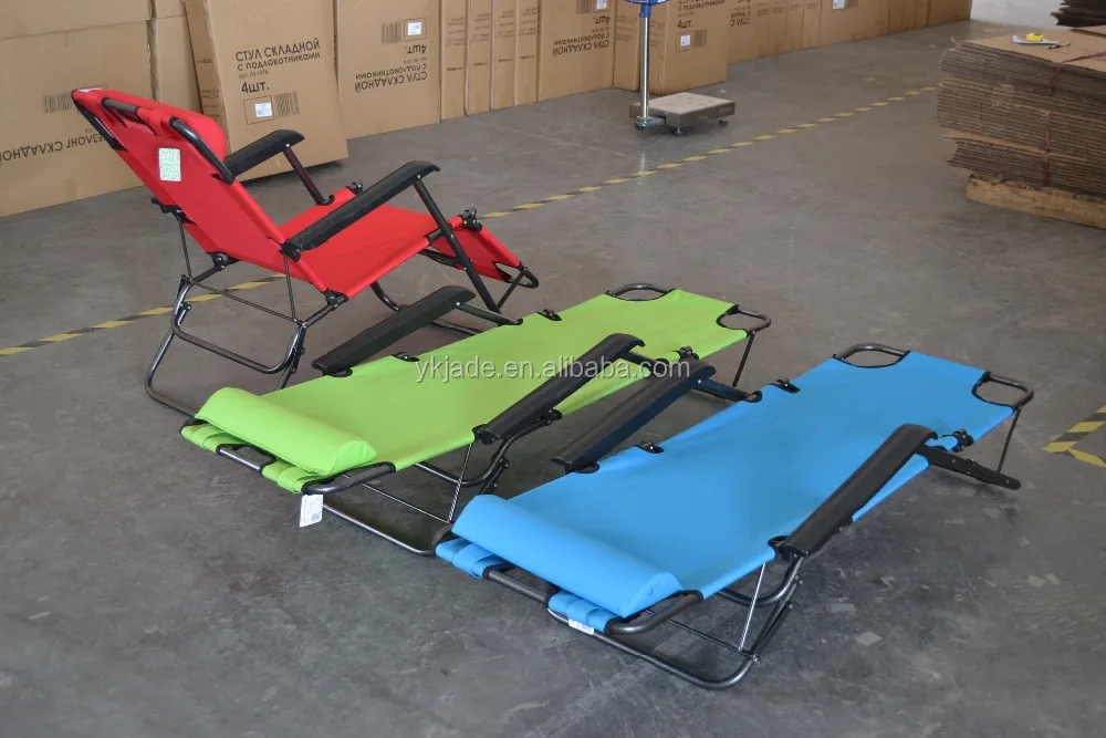 aluminum folding webbed lawn chair chaise lounge,A chair performs a double service