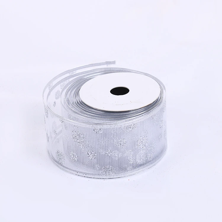 
Hot Selling Wholesale Hand Dyed Mesh Organza Silk Ribbon For Birthday Party Decoration 