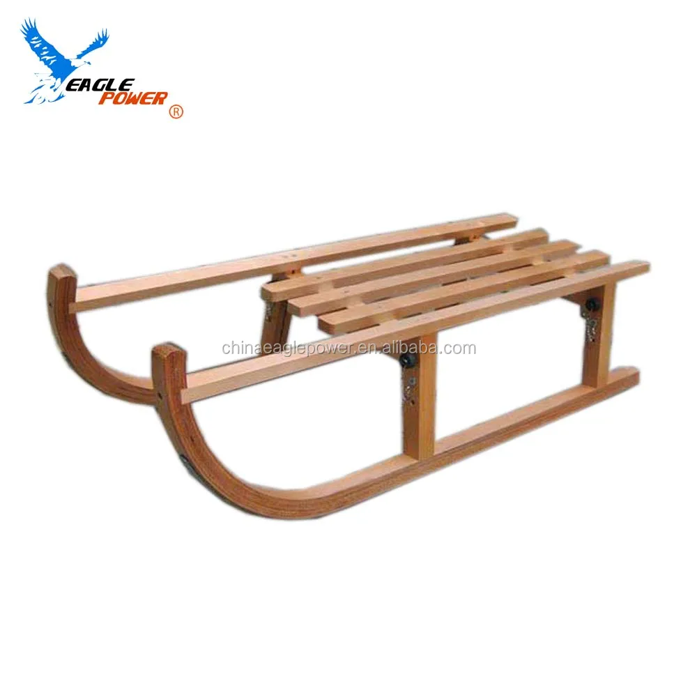 
WOODEN SNOW SLEDGE 