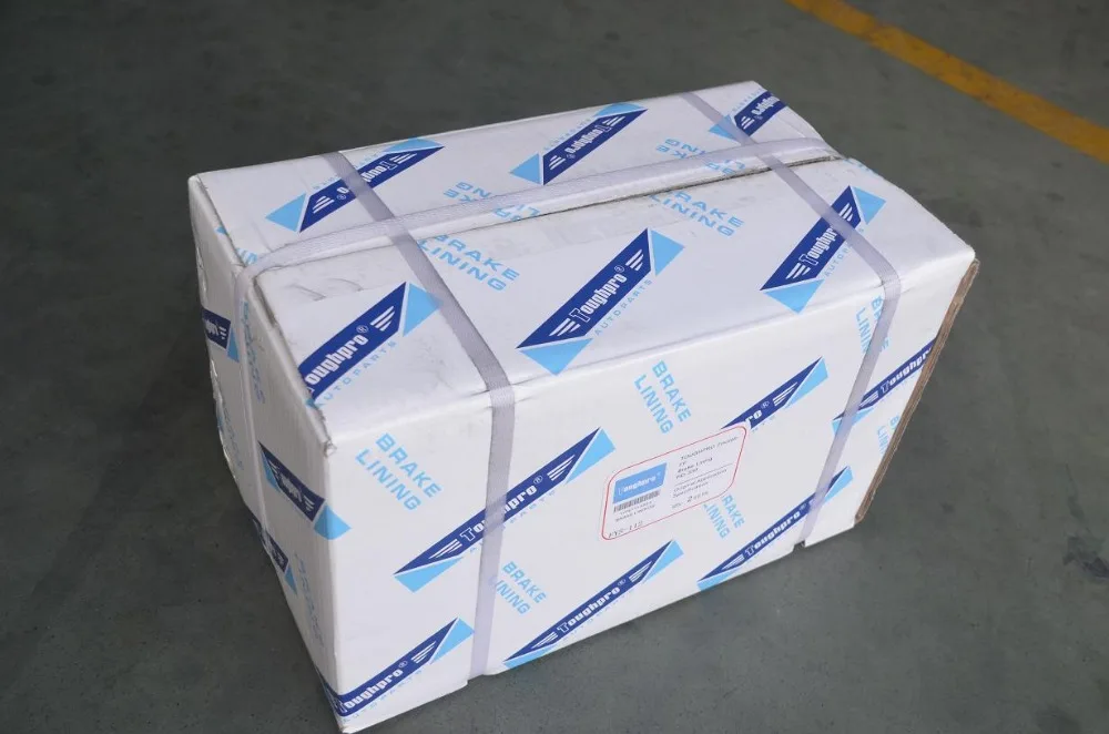 Toughpro brake lining without rivets 19366 for truck brake parts Feiying factory whole sales