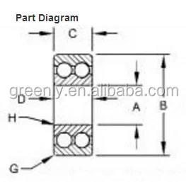 Шариковый подшипник Deere IHC для выращивания растений AA35638 203KYP2 AA34132 1969300C 80437C91