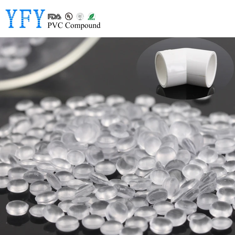 Китай Золото Поставщиком ПВХ гранул для трубы